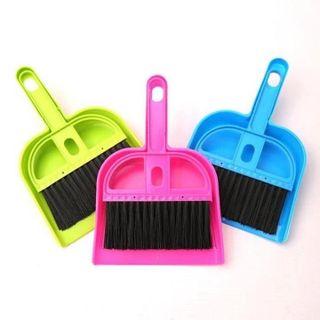 Bộ chổi quét bụi và ki hốt rác mini