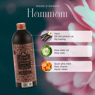 Sữa tắm tesori sữa tắm ý 500ml chính hãng