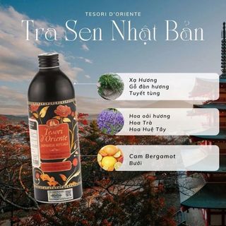 Sữa tắm tesori sữa tắm ý 500ml chính hãng