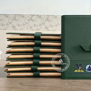Sổ tay da cao cấp in ấn logo Công Ty giá xưởng Hồ Chí Minh