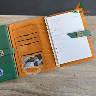 Sổ tay da cao cấp in ấn logo Công Ty giá xưởng Hồ Chí Minh