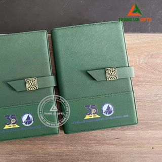 Sổ tay da cao cấp in ấn logo Công Ty giá xưởng Hồ Chí Minh