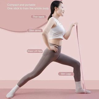 Dụng cụ tập yoga căng 8 hình, Dụng cụ mở rộng ngực co giãn cơ bắp Dây kháng lực tập luyện, Tập thể dục tập yoga an toàn - SP149