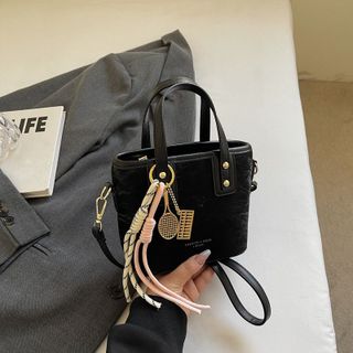 TÚI XÁCH NỮ ĐEO CHÉO MINI DA NHUNG VÂN ĐÁ SANG CHẢNH TRENDY W684 - WINNIE HOUSE