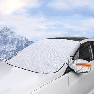 BẠT CHE NẮNG KÍNH XE Ô TÔ CÓ TAI PHỦ CHE GƯƠNG