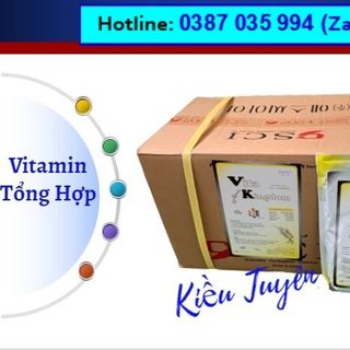Vitamin tổng hợp Hàn Quốc, tăng cường sức sống cho vật nuôi, tôm, cá