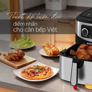 NỒI CHIÊN KHÔNG DẦU 9L SUNHOUSE SHD4035
