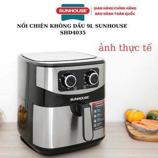 NỒI CHIÊN KHÔNG DẦU 9L SUNHOUSE SHD4035