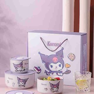 BỘ 3 THỐ SỨ MELODY MÀU TÍM JY- W108