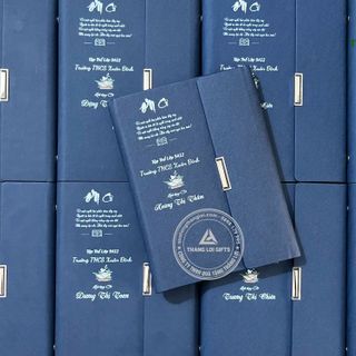 Xưởng sản xuất Sổ tay da in logo giá tốt Hồ Chí Minh
