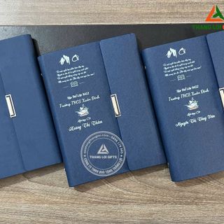 Xưởng sản xuất Sổ tay da in logo giá tốt Hồ Chí Minh