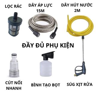 MÁY RỬA XE HONDA ÁP LỰC CAO 3500W DÂY DÀI 12M
