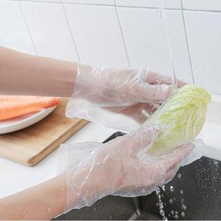 Hộp 200 Chiếc găng tay Nilon dùng 1 lần