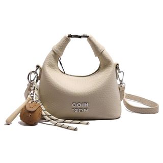 TÚI XÁCH NỮ CẦM TAY DA NHÁM SANG TRỌNG KÈM MÓC CHARM W687 - WINNIE HOUSE