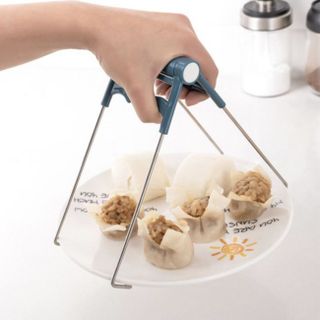 Dụng cụ gắp đồ nóng,giá kẹp gắp chén dĩa nóng nhà bếp