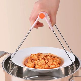 Dụng cụ gắp đồ nóng,giá kẹp gắp chén dĩa nóng nhà bếp