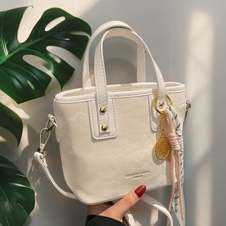 TÚI XÁCH NỮ ĐEO CHÉO MINI DA NHUNG VÂN ĐÁ SANG CHẢNH TRENDY W684 - WINNIE HOUSE