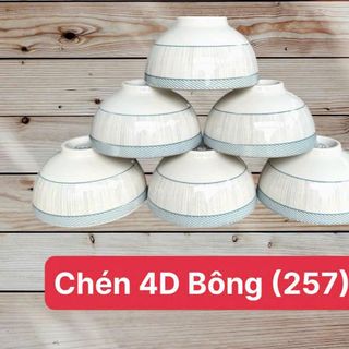 BỘ 10 CHÉN SỨ HỌA TIẾT QUÀ TẶNG CAO CẤP