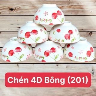 BỘ 10 CHÉN SỨ HỌA TIẾT QUÀ TẶNG CAO CẤP
