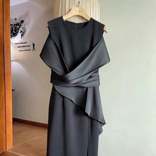 Đầm body vai choàng thiết kế sang trọng hàng cao cấp