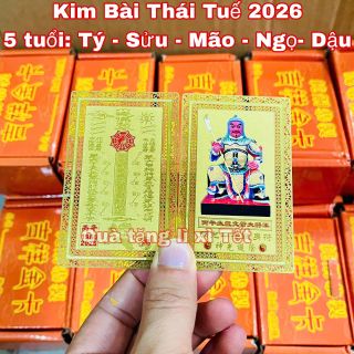 Combo Thái Tuế 2026- Túi Thái tuế- Kim bài thái tuế - Móc khóa thái tuế - Phù thái tuế - Thẻ thái tuế đỏ- giá sỉ, giá buôn bán