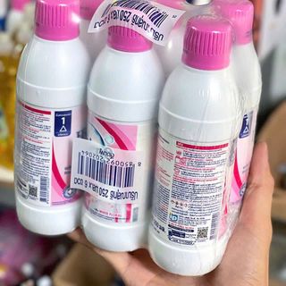Nước Tẩy Hygien Chai 250ml Thái Màu Hồng (Thùng 24 Chai)