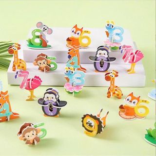 SET 30 TRANH XỐP MÔ HÌNH LẮP RÁP MINI