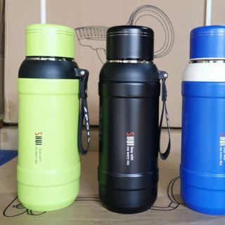 BÌNH GIỮ NHIỆT INOX 800ML SHUI QUÀ TẶNG