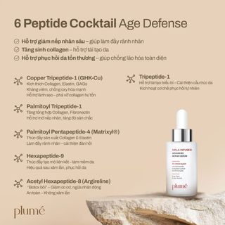 COMBO 2 Serum Dưỡng Sáng Da Mela-Infused Advanced Repair Serum Plumé
