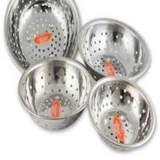 RỔ INOX RAINY HÀNG LẺ 4 DEM 24CM