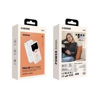 Pin Dự Phòng KM01 Kozmo 10.000Mah (Thùng 100 Cái)