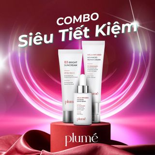 COMBO 3 Món Dưỡng Sáng Mờ Nám Plumé Siêu Tiết Kiệm