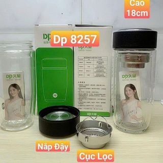 BÌNH THUỶ TINH 2 LỚP LỌC TRÀ 400ML