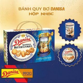 Bánh Danisa Melody 992gr Hộp Nhạc (Thùng 6 Hộp)