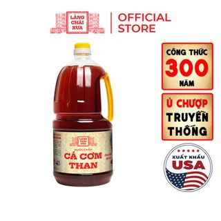[Chai 2 lít - Tiết kiệm] Nước Chấm Cá Cơm Than Làng Chài Xưa chai nhựa cao cấp 2 lít/chai Đặc Biệt Thanh Dịu An toàn