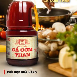 [Combo 2 CAN - 2LIT/CAN] Nước Chấm Cá Cơm Than Làng Chài Xưa chai nhựa cao cấp Đặc Biệt Thanh Dịu An toàn
