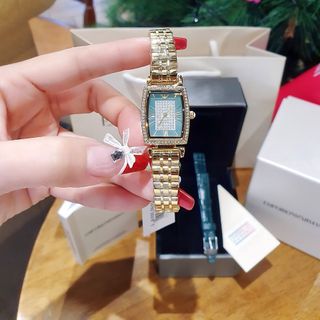 SALE RẺ SET ĐỒNG HỒ NỮ CAO CẤP ACMANI FULLBOX TẶNG DÂY DA