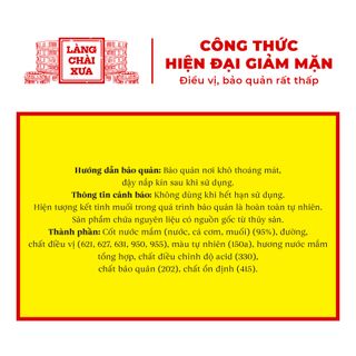 [COMBO 2 CHAI] Nước Chấm 2 LÍT Cá Cơm Ruột Đỏ Làng Chài Xưa chai nhựa cao cấp Đặc Biệt Thanh Dịu