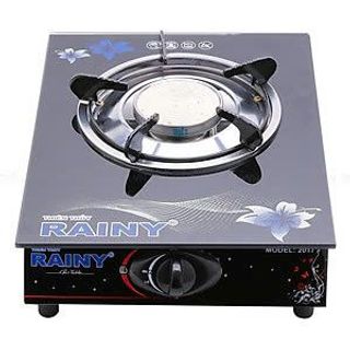 BẾP GAS ĐƠN RAINY CHÉN ĐỒNG KÍNH CƯỜNG LỰC