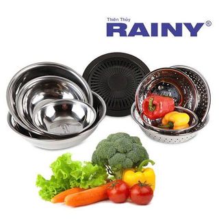 BẾP GAS ĐƠN RAINY CHÉN ĐỒNG KÍNH CƯỜNG LỰC
