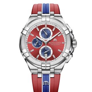 HOT DEAL ĐỒNG HỒ NAM SIÊU CẤP MAURIC CHONOGRAP AIKON DÂY DA