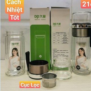 BÌNH THUỶ TINH 2 LỚP LỌC TRÀ 260ML