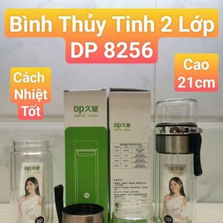 BÌNH THUỶ TINH 2 LỚP LỌC TRÀ 260ML