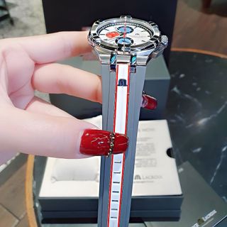 HOT DEAL ĐỒNG HỒ NAM SIÊU CẤP MAURIC CHONOGRAP AIKON DÂY DA