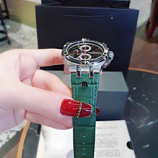 HOT DEAL ĐỒNG HỒ NAM SIÊU CẤP MAURIC CHONOGRAP AIKON DÂY DA