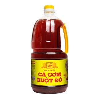 [Chai 2 lít VÀNG - Tiết kiệm] Nước Chấm Cá Cơm Ruột Đỏ Làng Chài Xưa Đặc Biệt Thanh Dịu An Toàn