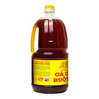 [Chai 2 lít VÀNG - Tiết kiệm] Nước Chấm Cá Cơm Ruột Đỏ Làng Chài Xưa Đặc Biệt Thanh Dịu An Toàn