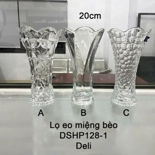 BÌNH CẮM HOA MIỆNG BÈO 20CM DELI DSHP128- 1
