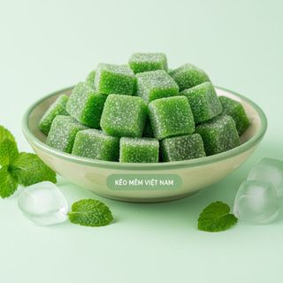 KẸO GÔM BẠC HÀ – NGỌT THANH DỊU MÁT, NHÂM NHI LÀ GHIỀN 500G - WINNIE HOUSE