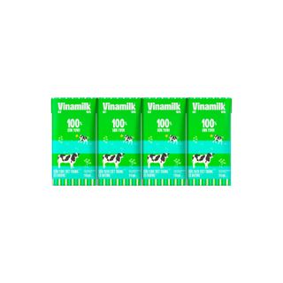 Sữa Tươi Tiệt Trùng Vinamilk 100% có đường hộp 110 ml Thùng 48 hộp